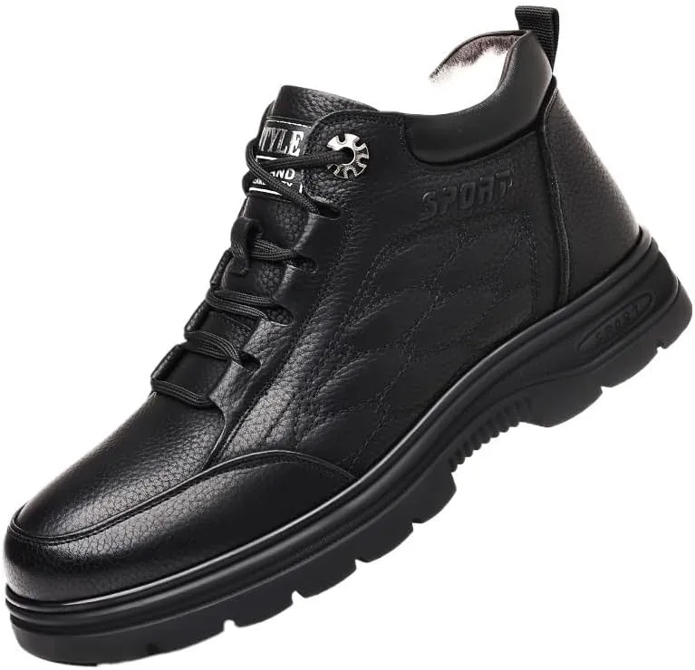 Men's Brogue Oxfords Comfort Hand Stitched Business Formal Derby Shoes for Men