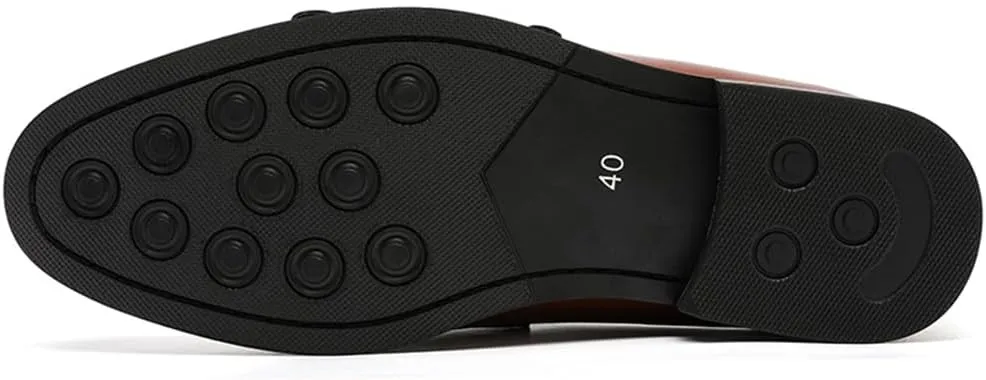 Mens Leather Double Monk Strap Loafer