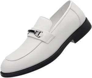 Mens Modern Classic Slip On Oxfords Men's Patent Leather Wingtip Brogue Dress Shoes
