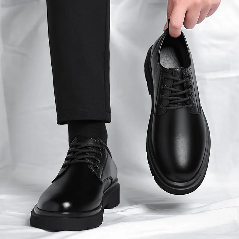 Men's Patent Leather Wingtip Brogue Oxford Shoes Dress Derby Perfect for Business Casual & Daily Wear