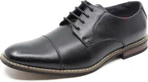 Metrocharm Alex-04 Men's Lace Up Cap Toe Oxford Dress Shoes