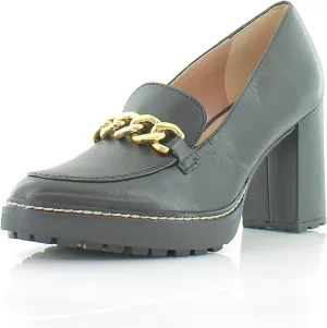 Naturalizer Women's Callie-Moc Loafer Pump Black Leather 8.5 M