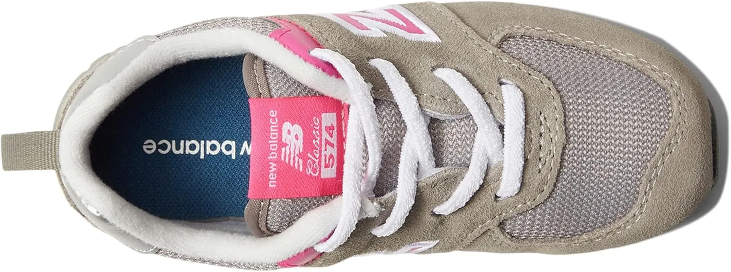 New Balance Kids' 574 Core Bungee Sneaker