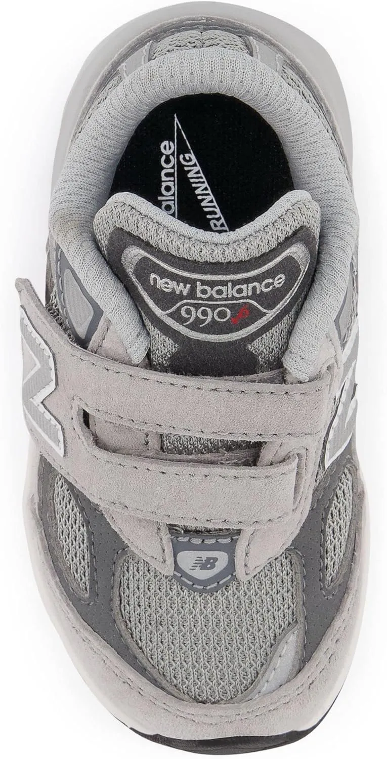 New Balance Kids' 990 V6 Hook & Loop Sneaker