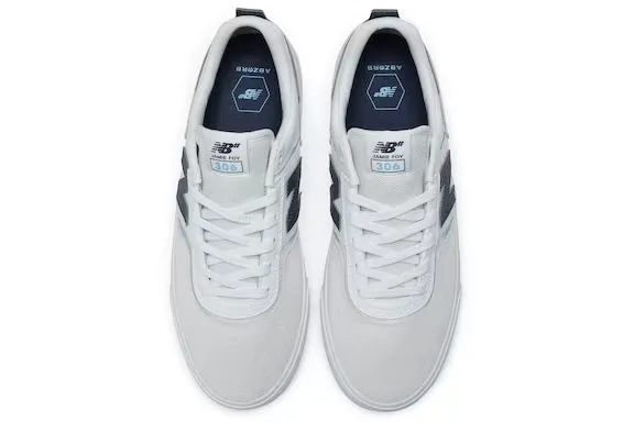 New Balance NM 306 Jamie Foy Skate Shoes - White/Navy