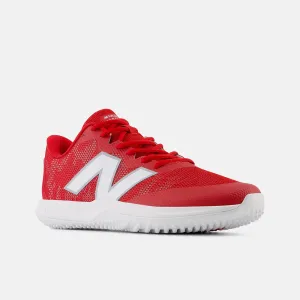 NEW Women's NEW BALANCE FUELCELL 4040V7 TURF TRAINER Team Red White LEATHER Shoes AUTHENTIC IN BOX