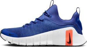 Nike Free Metcon 6 Men's Workout Shoes (FJ7127-401, Astronomy Blue/Hyper Crimson/Pale Ivory/Black) Size 8