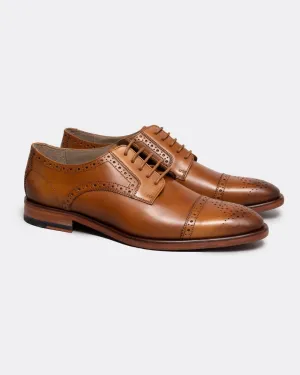 Oliver Sweeney Bridgford Hand Antiqued Leather Mens Brogues