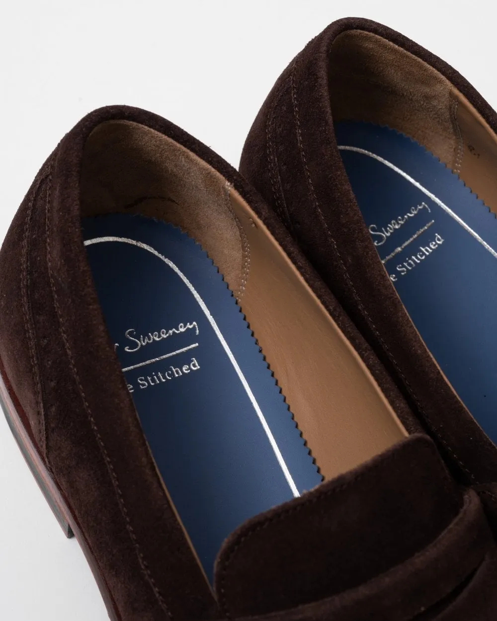 Oliver Sweeney Buckland Mens Suede Penny Loafers