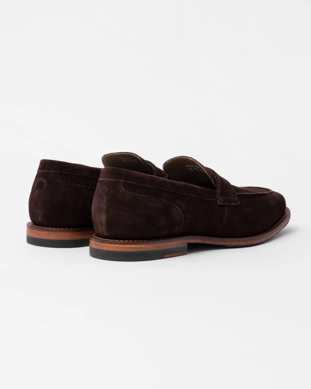 Oliver Sweeney Buckland Mens Suede Penny Loafers