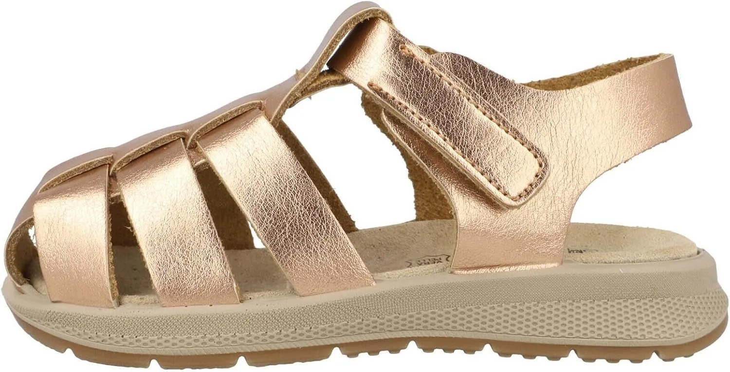 Primigi Pio Fisherman Sandal Rose Gold Kids - Chrome-Free Leather, Breathable, Antishock Cushioning
