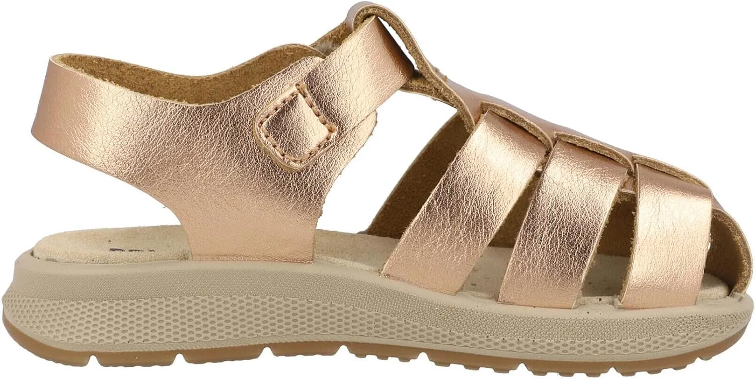 Primigi Pio Fisherman Sandal Rose Gold Kids - Chrome-Free Leather, Breathable, Antishock Cushioning