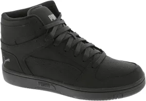 PUMA Men's Rebound Layup Mid Shoes Sneaker, Black-Black-Cool Dark Gray, 8.5 Wide