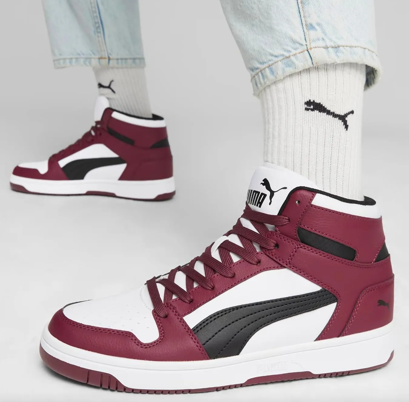 PUMA Mens Rebound Layup Sneaker
