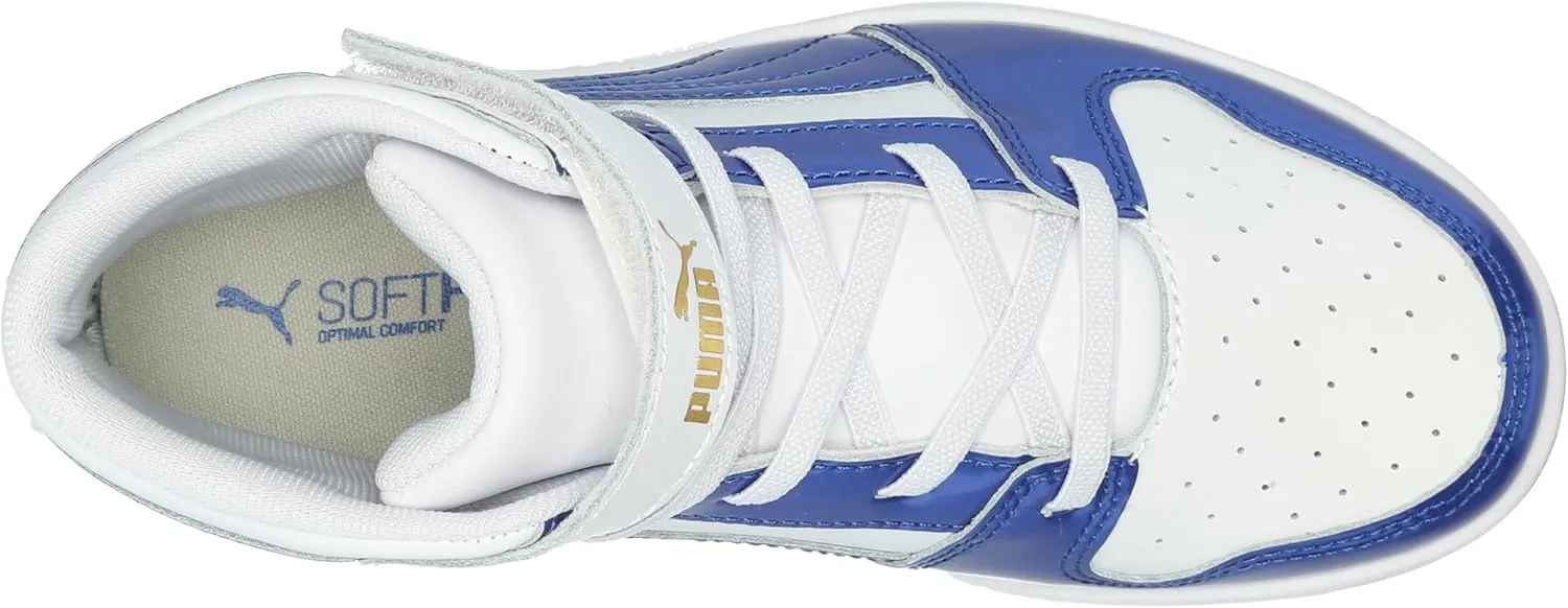 PUMA Unisex-Child Rebound Layup Synthetic Leather Hook and Loop Sneaker