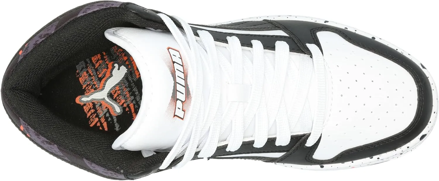 PUMA Unisex-Child Rebound Layup Synthetic Leather Hook and Loop Sneaker