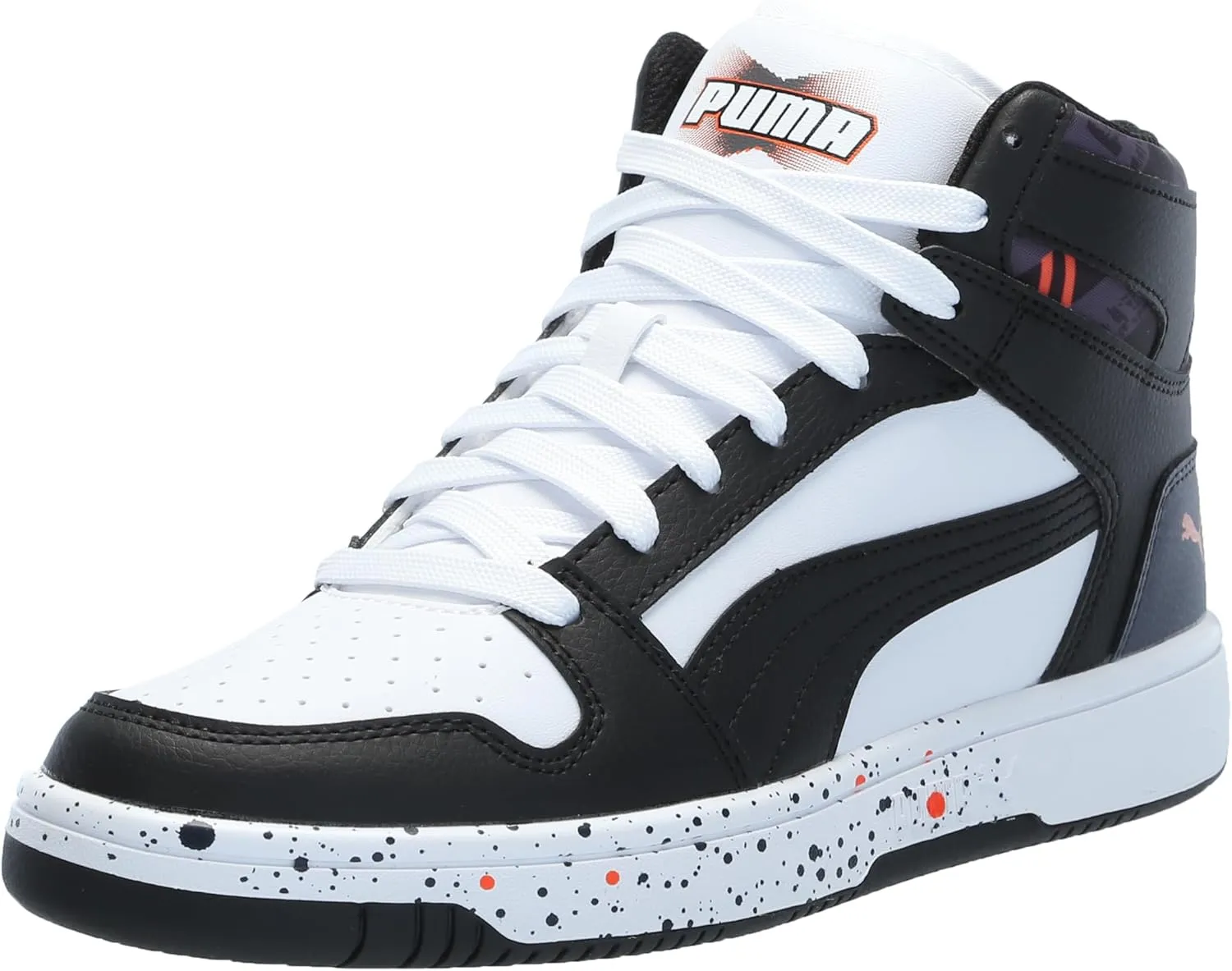 PUMA Unisex-Child Rebound Layup Synthetic Leather Hook and Loop Sneaker