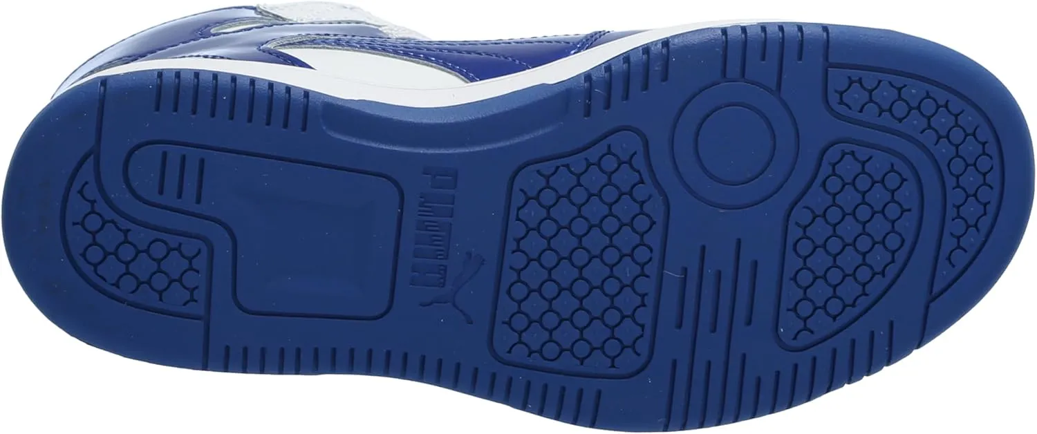 PUMA Unisex-Child Rebound Layup Synthetic Leather Hook and Loop Sneaker