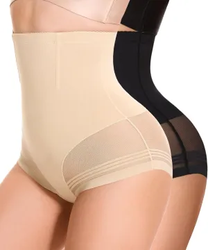SIMIYA Tummy Control Shapewear for Women High Waist Trainer Shaping Underwear Panties Stomach Compression Body Shaper Girdle