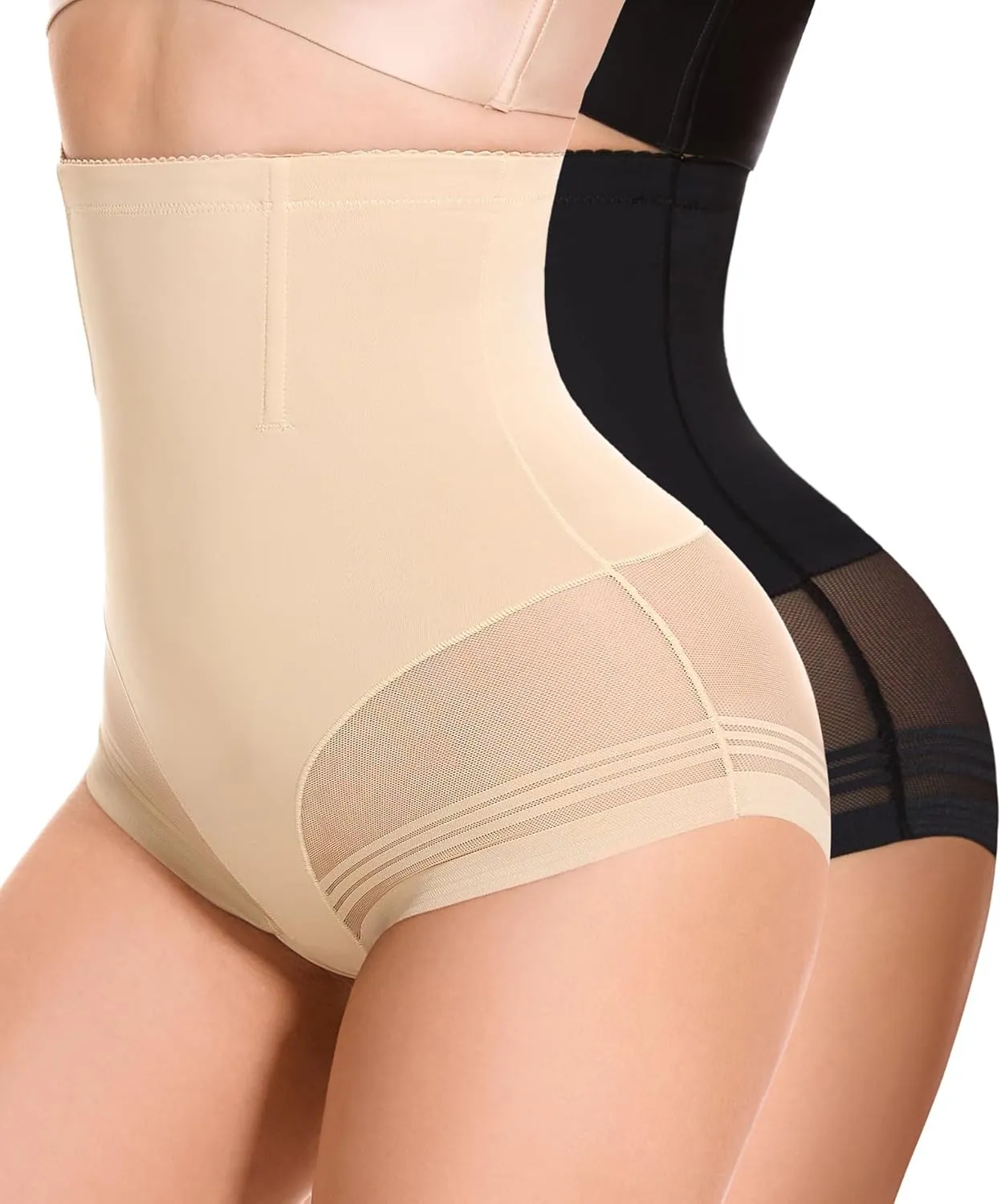 SIMIYA Tummy Control Shapewear for Women High Waist Trainer Shaping Underwear Panties Stomach Compression Body Shaper Girdle