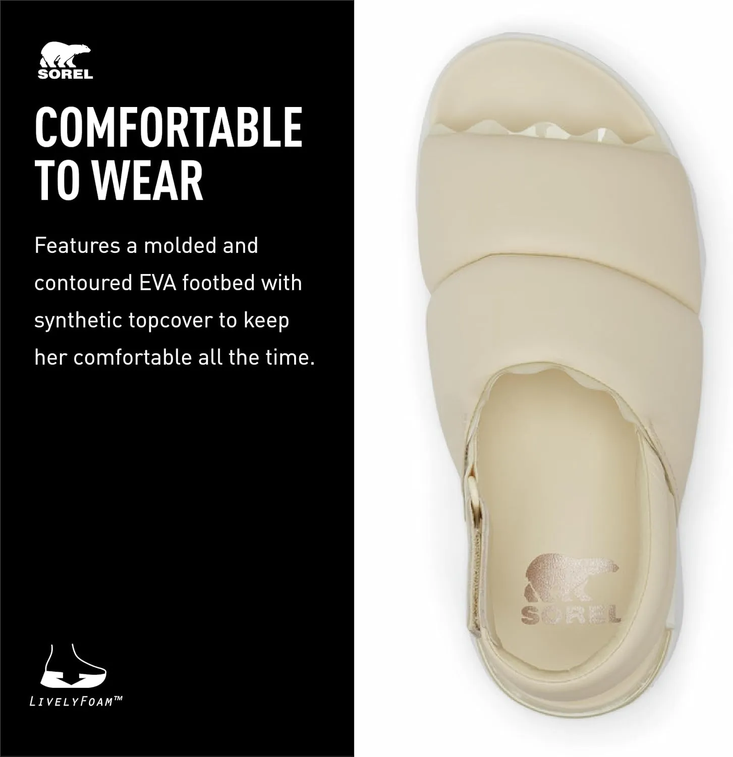 Sorel Women's Viibe Slingback Slip-Ons