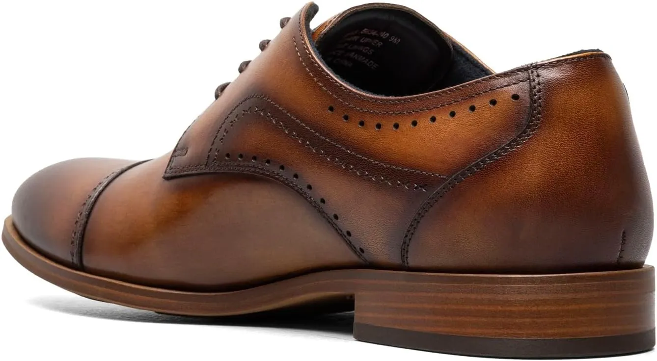 Stacy Adams Men's Bryant Cap Toe Lace Up Oxford