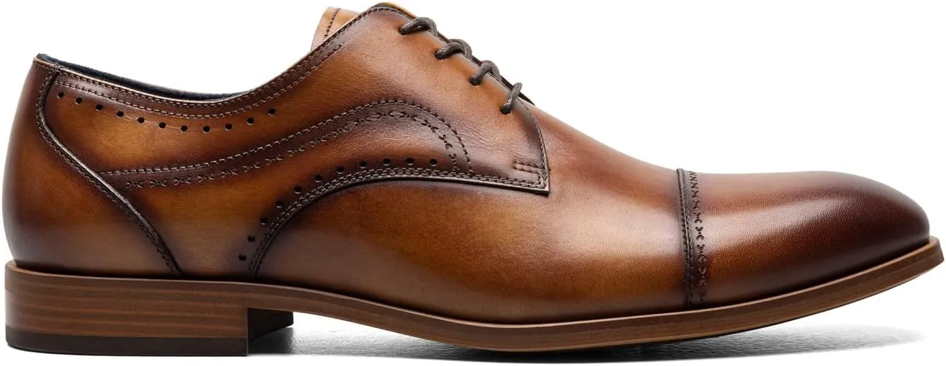 Stacy Adams Men's Bryant Cap Toe Lace Up Oxford