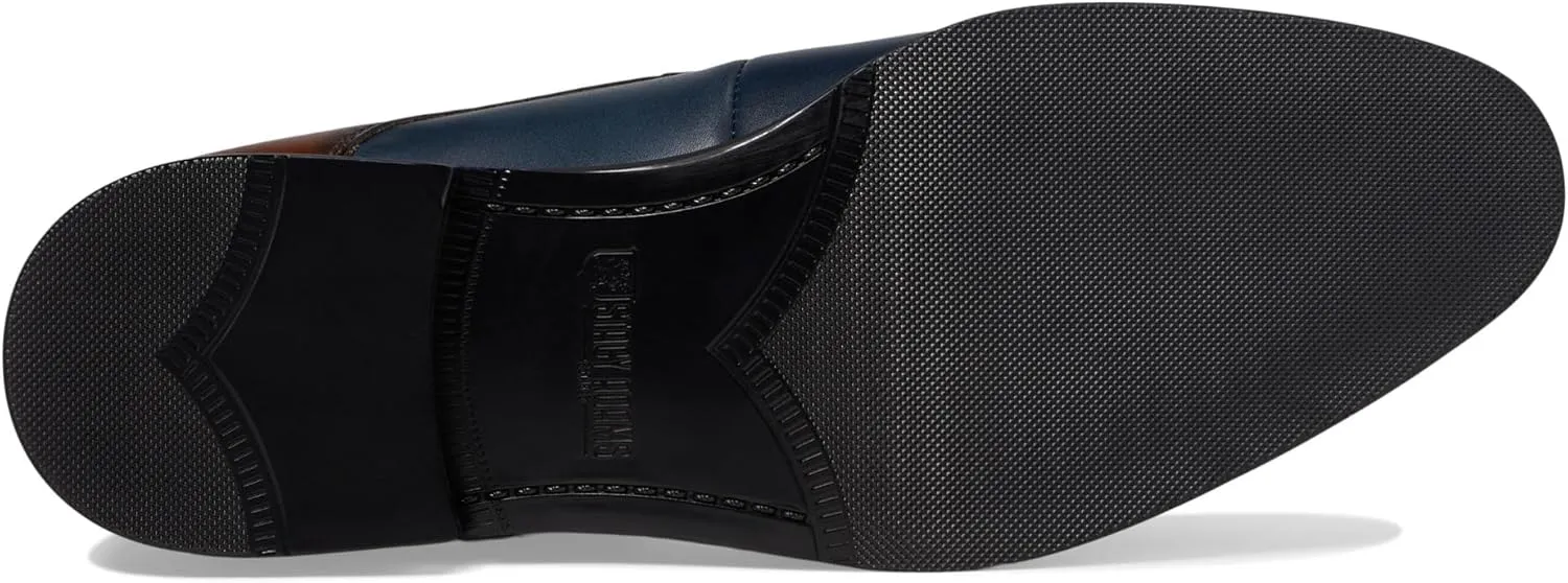 Stacy Adams Men's Raythorne Cap Toe Double Monk Strap Loafer