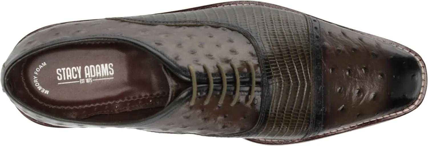 STACY ADAMS Men's Rodano Cap Toe Oxford