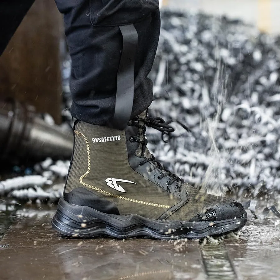 Steel Toe Work Shoes for Men Women Lightweight Comfortable Industrial & Construction Safety Lightweight Footwear