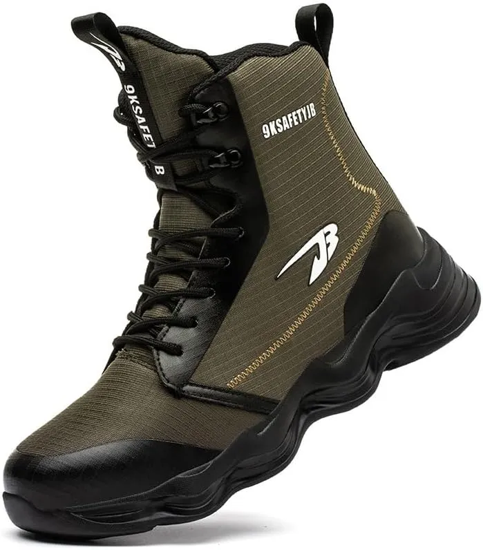 Steel Toe Work Shoes for Men Women Lightweight Comfortable Industrial & Construction Safety Lightweight Footwear