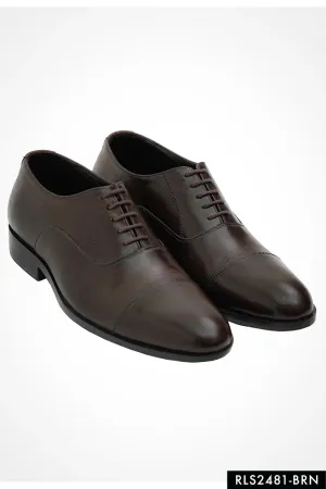 Stilettaliano Leather Shoes-BRN