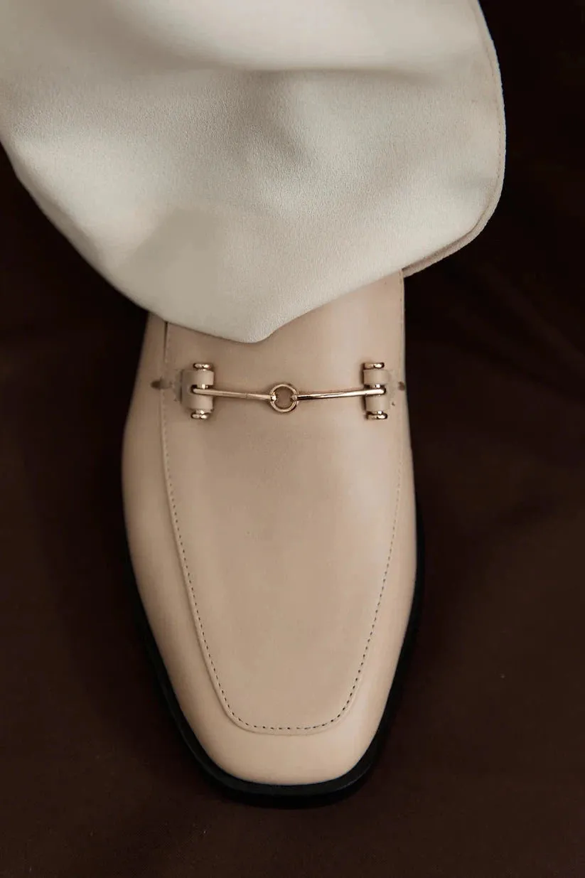 Suit Loafer Sand/Gold