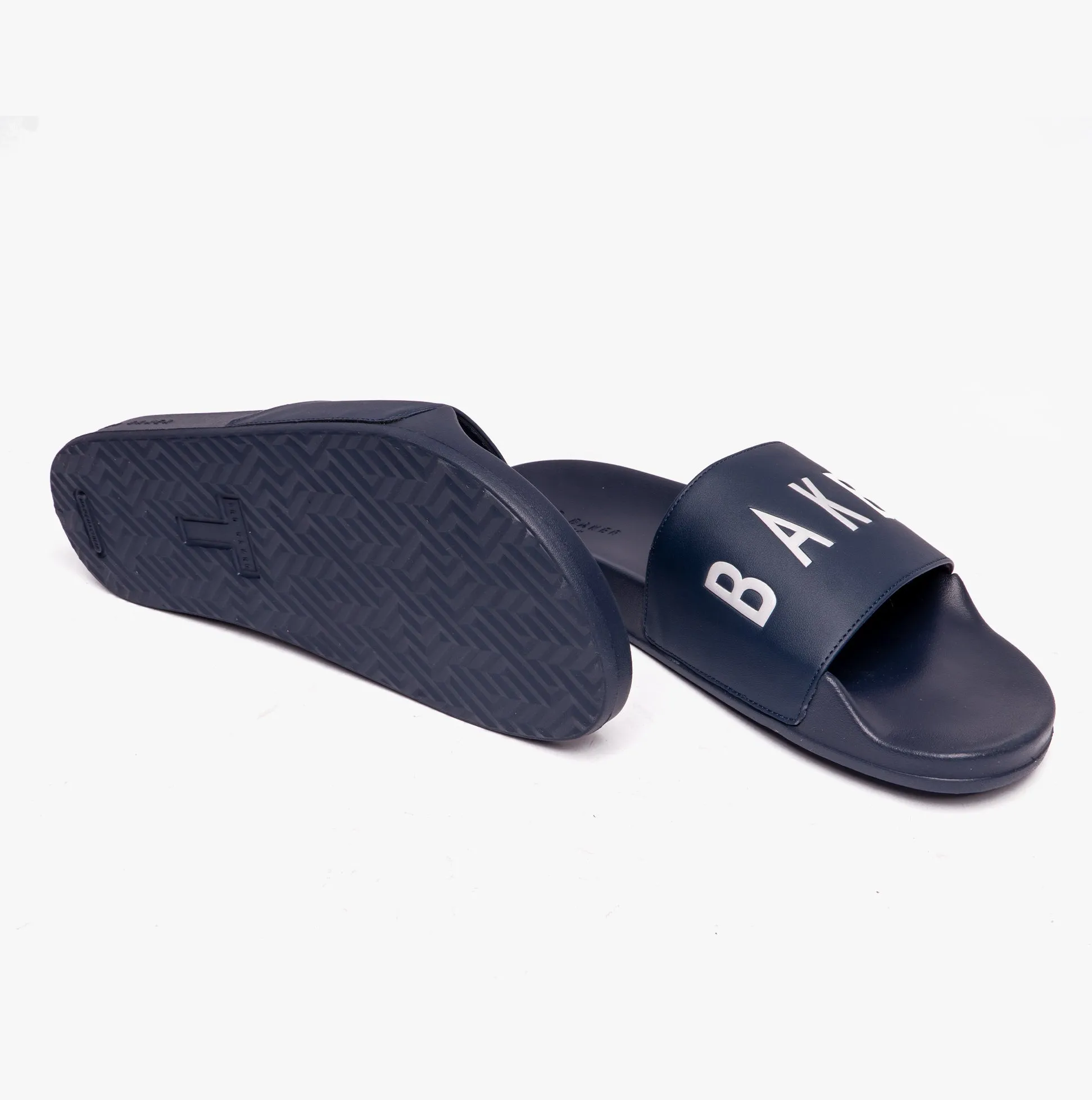 Ted Baker AULY Mens Pool Slide Sandal Navy