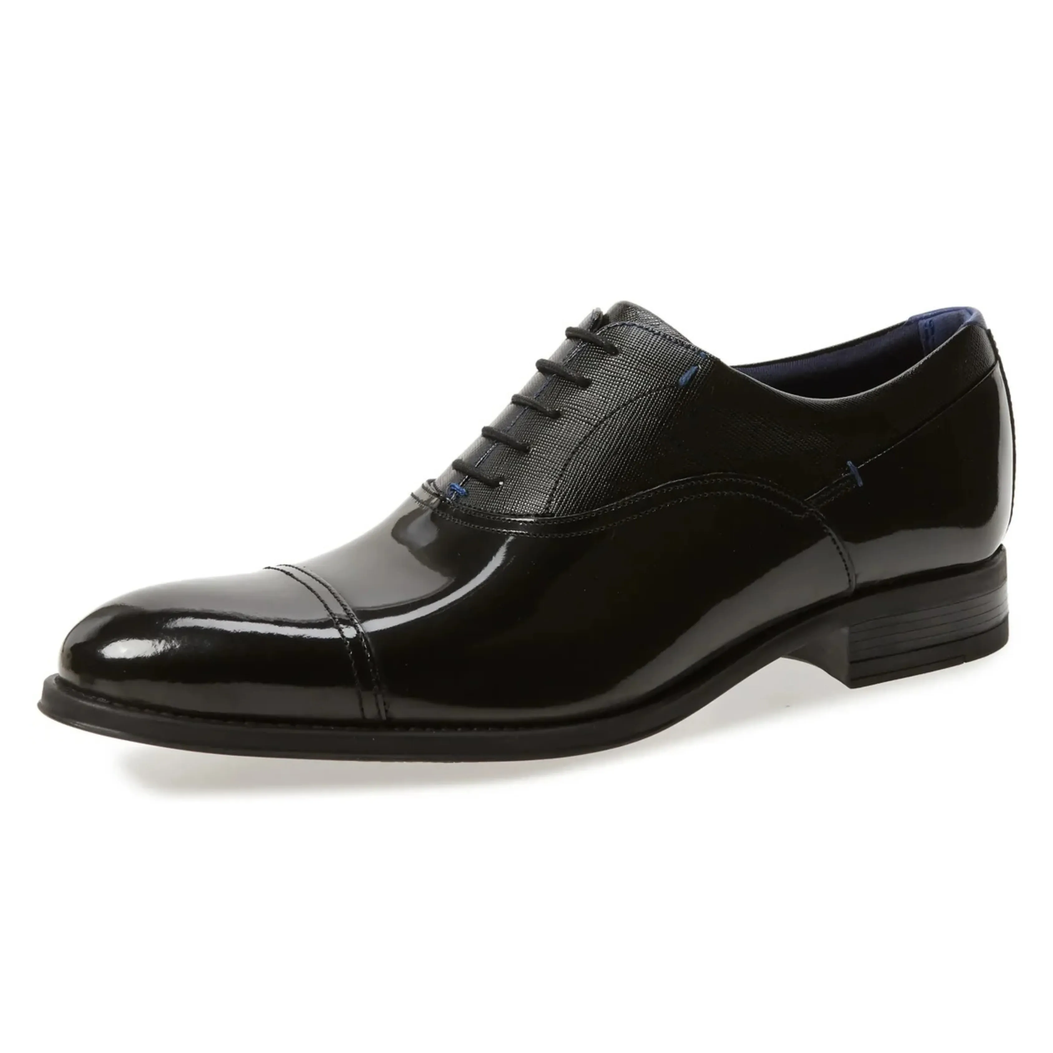 Ted Baker Men's Fharen Cap Toe Oxford Black