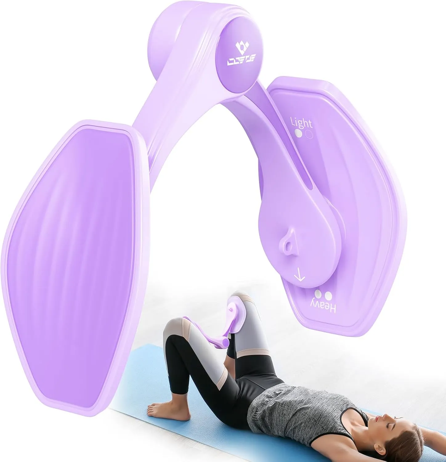 Thigh Master Thigh Exerciser for Women, Enhanced Resistance Hip and Pelvis Trainer, Inner Thigh Exercise Equipment Kegel Exercise Products for Women Home Gym
