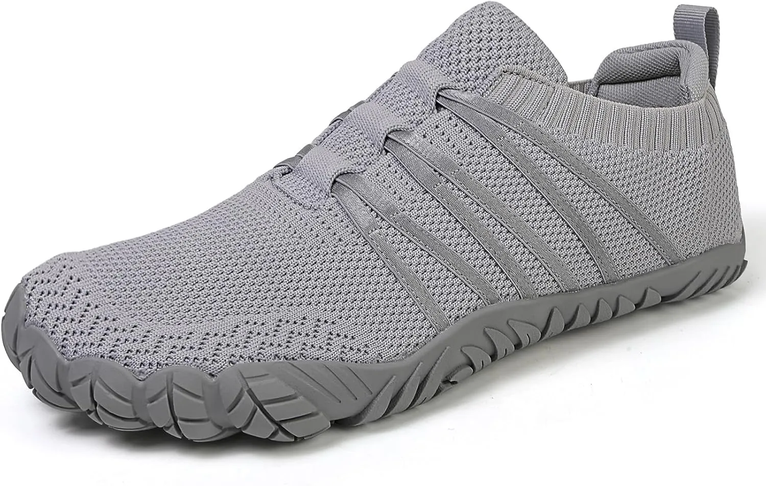 Unisex Barefoot Shoes for Men and Women with Wide Toe Box Zero Drop Design Minimalist Hike Footwear Water Shoes Five Finger Cross-Trainer Ideal for Walking Hiking and Grounding Activities