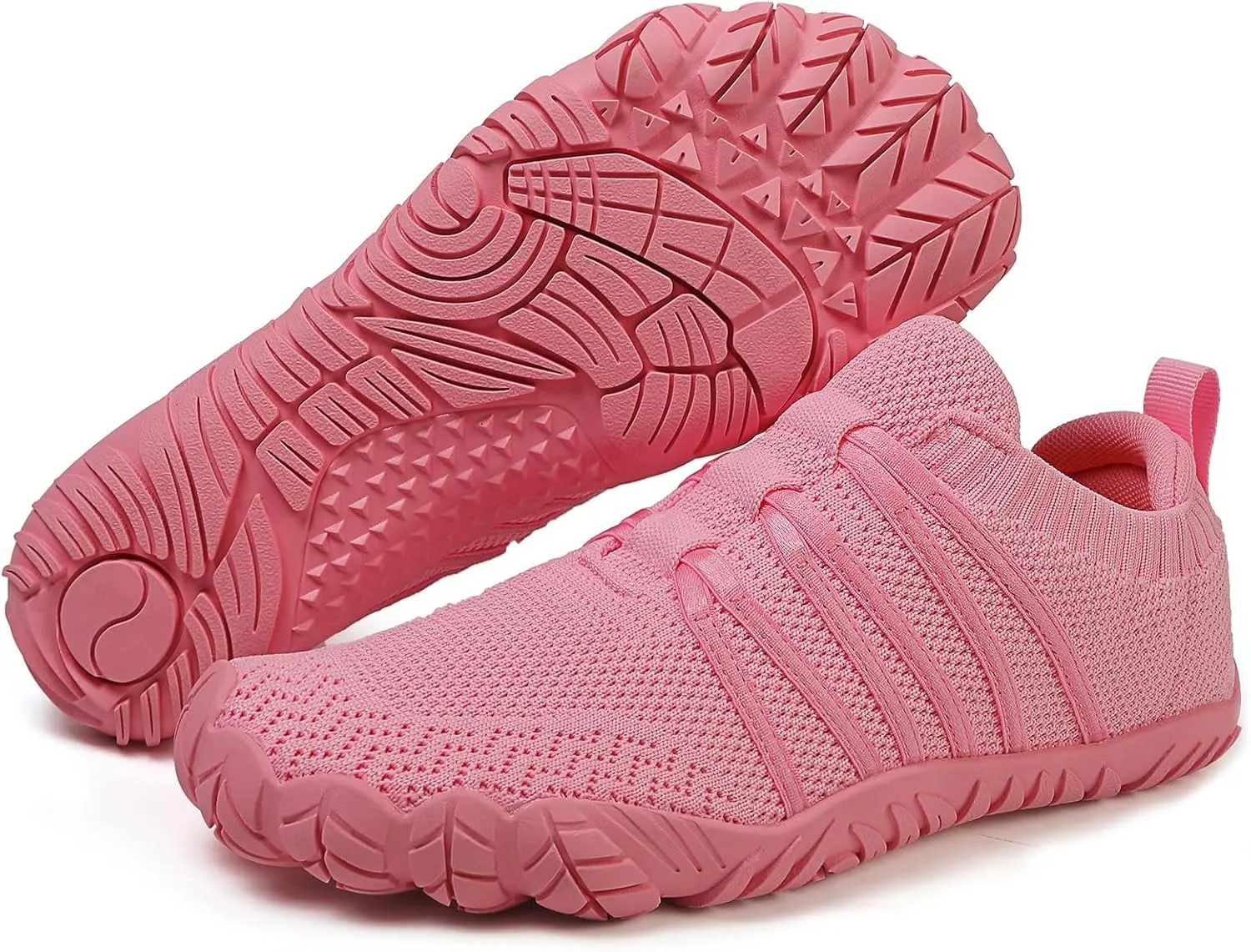 Unisex Barefoot Shoes for Men and Women with Wide Toe Box Zero Drop Design Minimalist Hike Footwear Water Shoes Five Finger Cross-Trainer Ideal for Walking Hiking and Grounding Activities