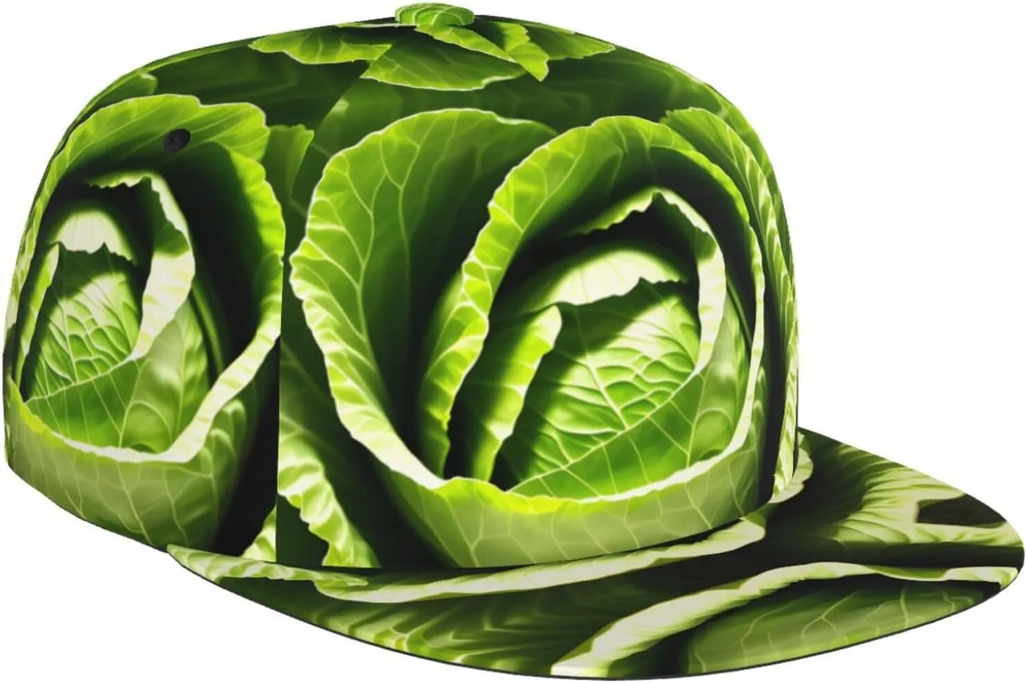 Unisex Baseball Hat - Adjustable, Breathable, Ideal for Daily, Outdoor Activities & Sports Bright Cabbage Pattern Black