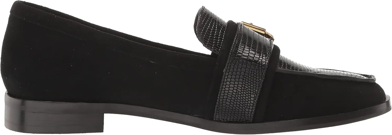 Vince Camuto Women's Footwear Cenkanda Buckle Loafer Flat