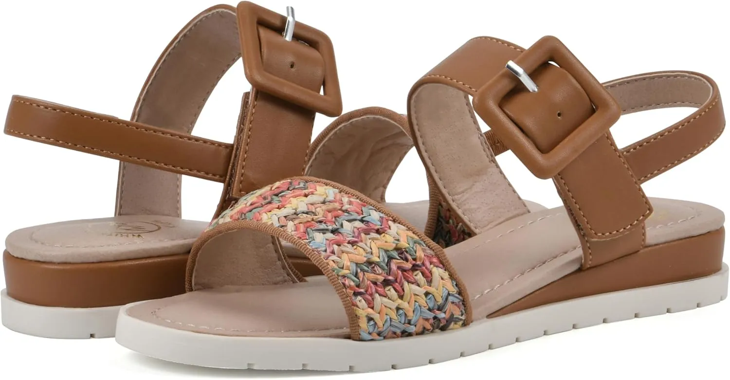 WHITE MOUNTAIN Kids Eastern Buckle Sandal