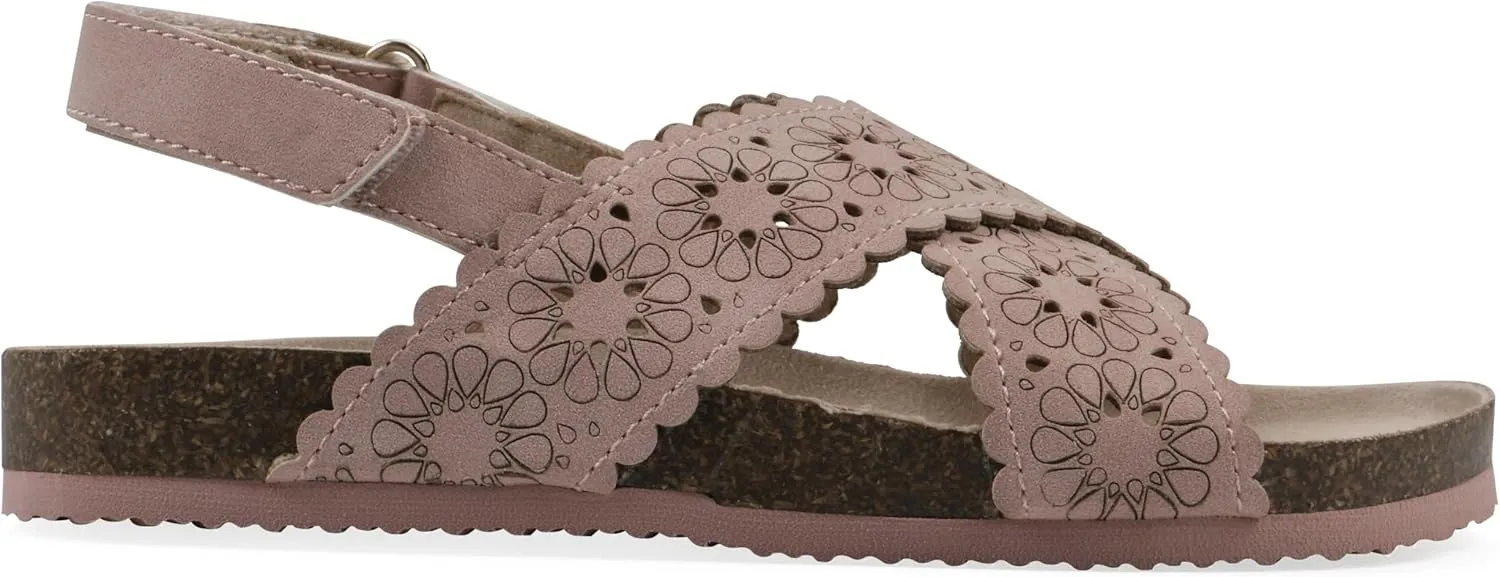 White Mountain Kids Girls' Gal Floral Sandal