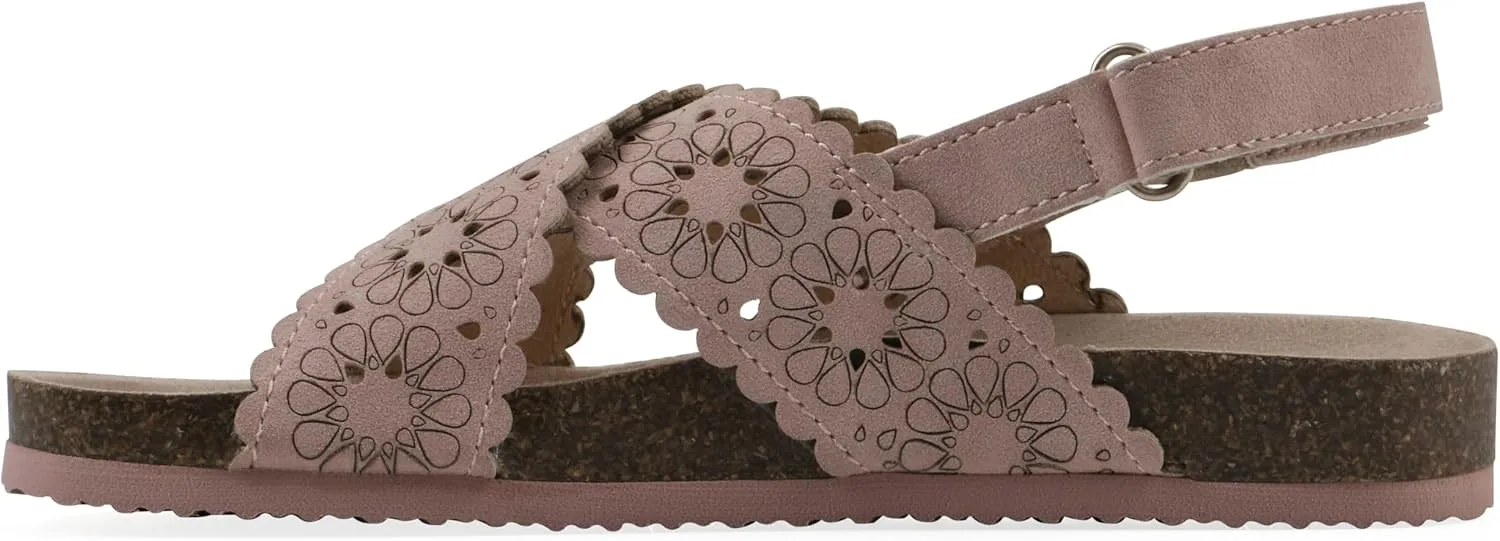 White Mountain Kids Girls' Gal Floral Sandal