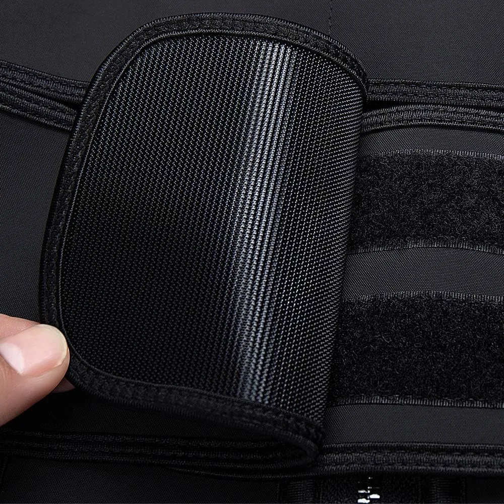 Women Waist Trainer Latex Corset Sweat Workout Cincher Girdle Tunmmy Control Belly Belt