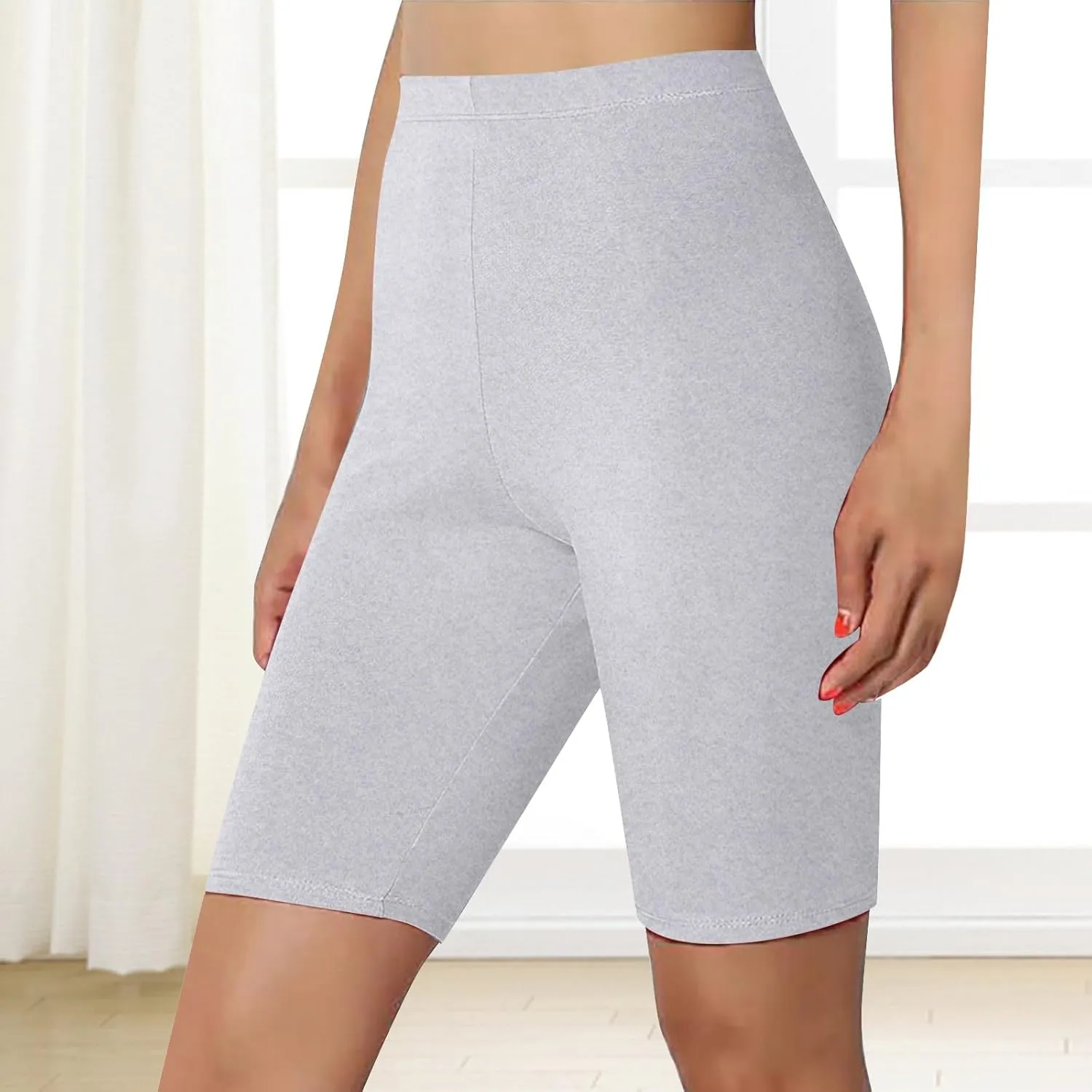 Women's Biker Shorts Women's Fitness Yoga Shorts High Waist Women's Dance Volleyball Hip High Waisted Tummy Control