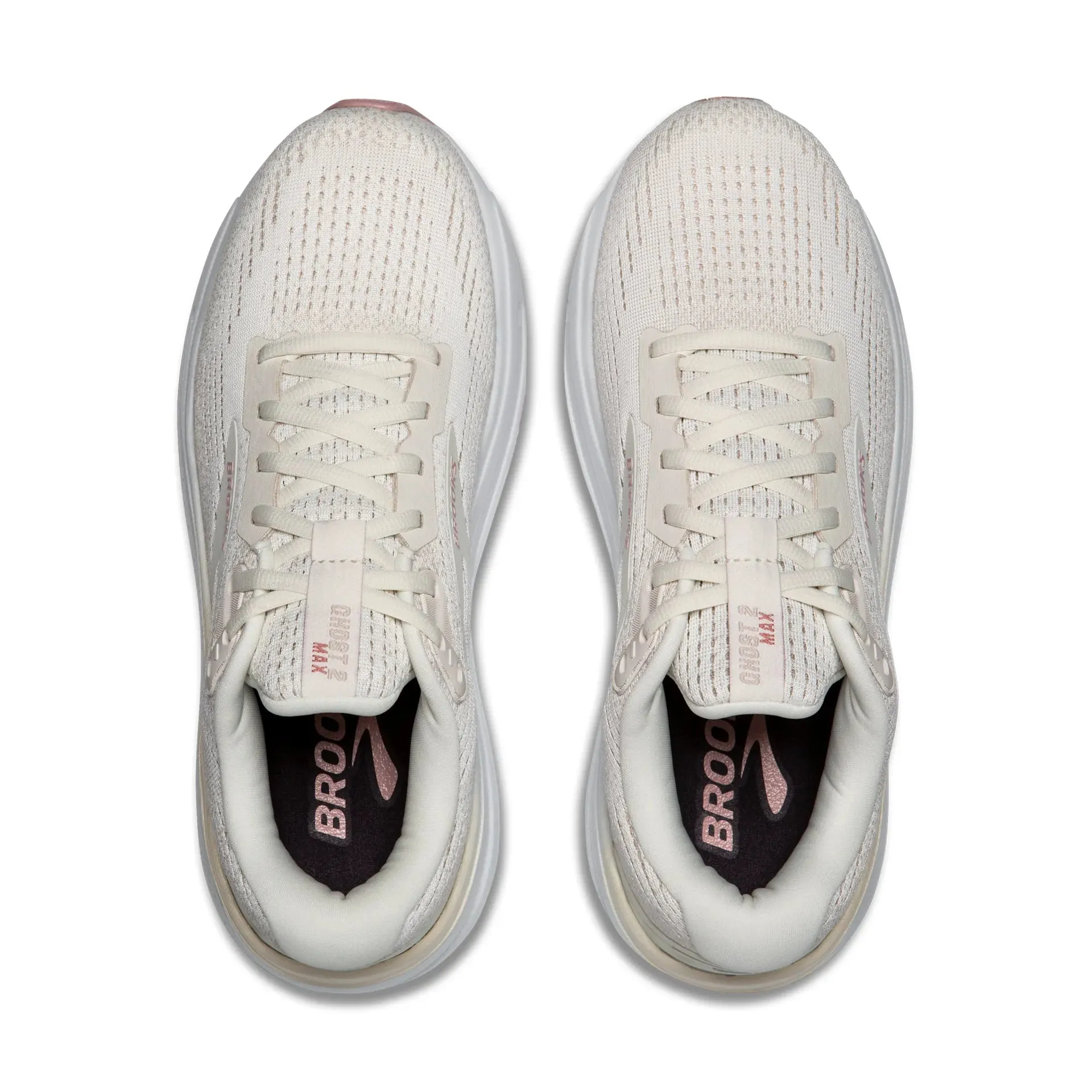 Women's Brooks Ghost Max 2 (Coconut Milk/Gray/Zephyr)