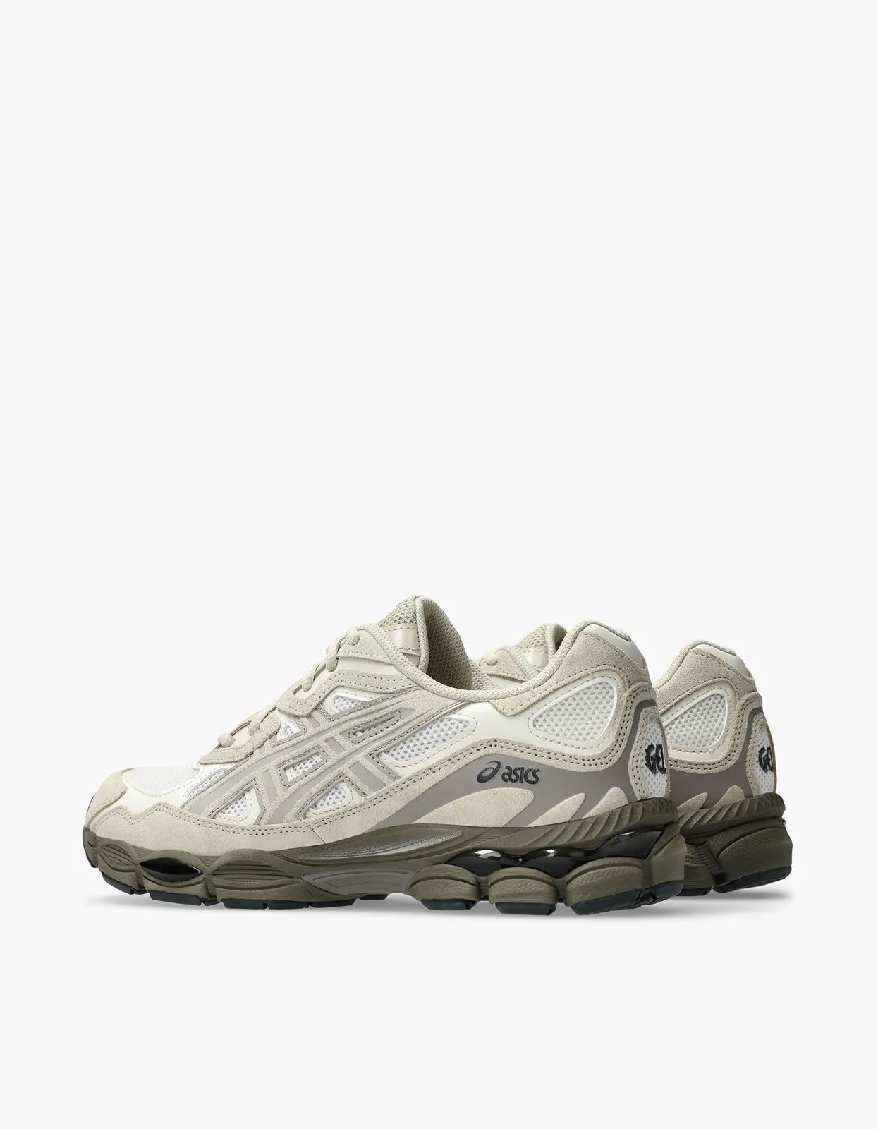 Womens Gel Nyc Sneakers - Cream/Putty