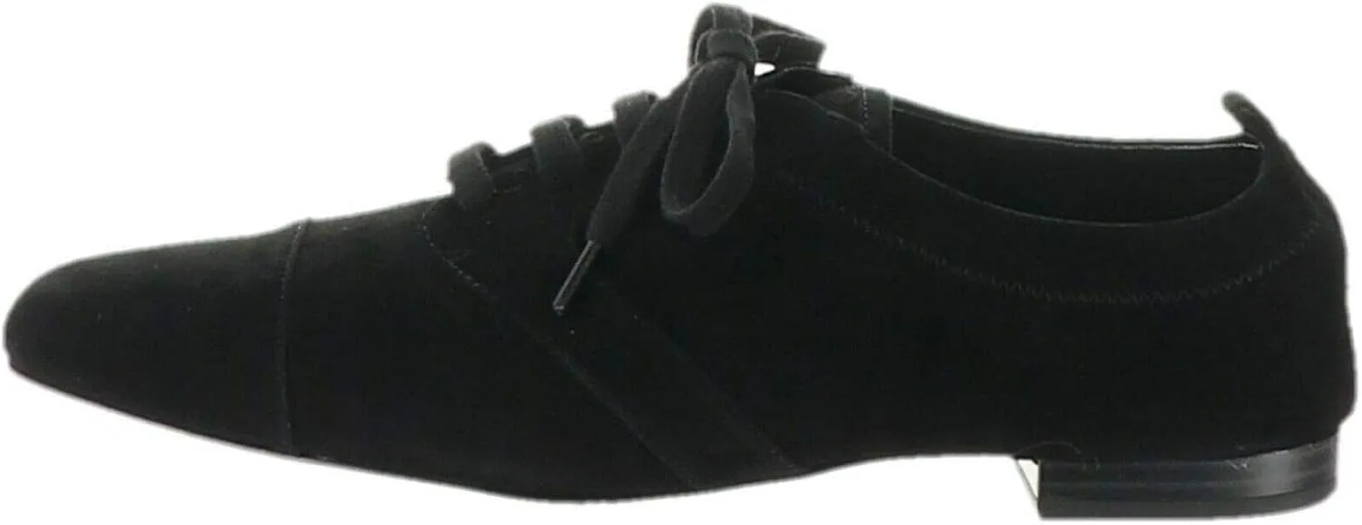 Womens Kirsten Lace Up Oxford Shoes, Black, US 7.5