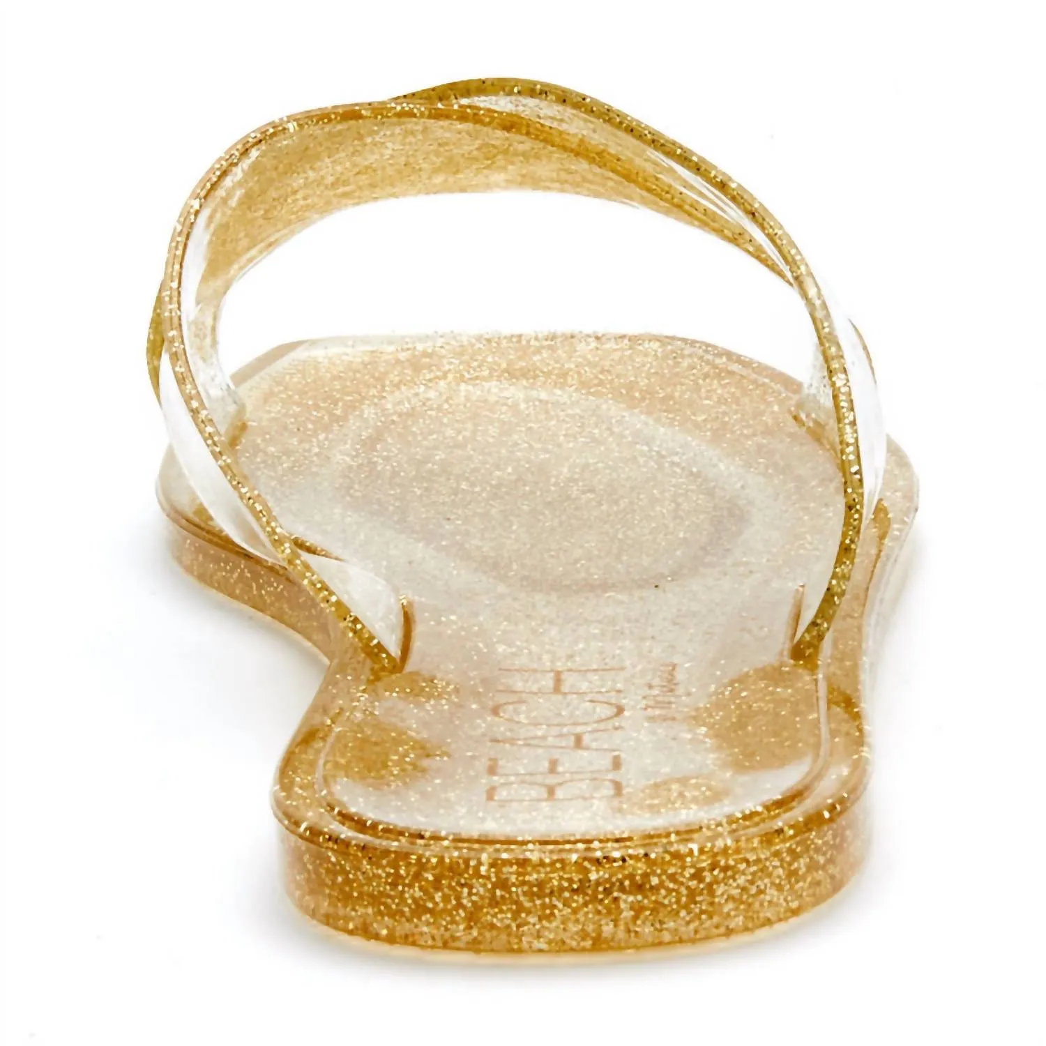 Women's Villa Jelly Sandal In Gold