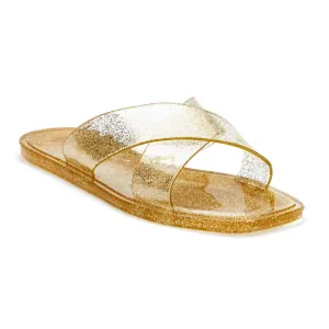 Women's Villa Jelly Sandal In Gold